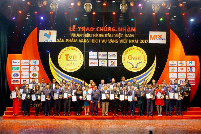 ETEC ACHIEVED TOP 50 VIETNAM'S TOP 50 BRANDS AND TOP 50 VIETNAM GOLDEN SERVICES 2017