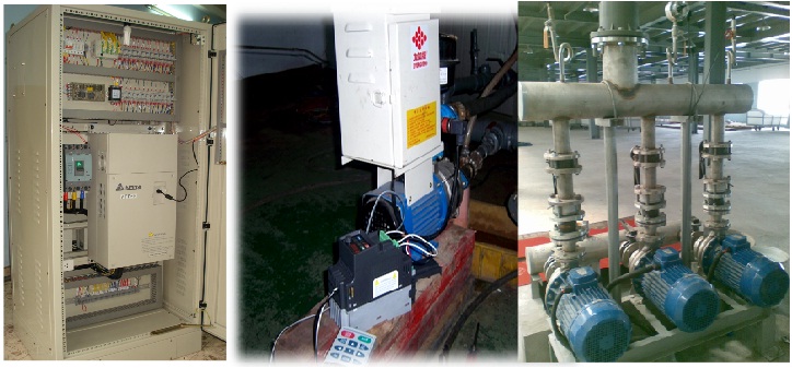 Ứng dụng biến tần VFD-CP2000 tiết kiệm điện trong hệ thống bơm điều áp