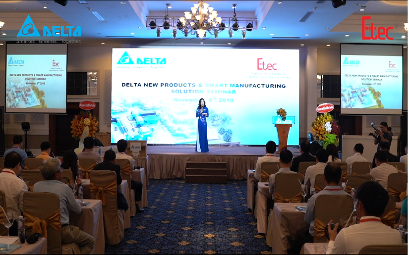 Delta Electronics - Hội thảo Giới thiệu “Delta New products & Smart manufacturing Solution“