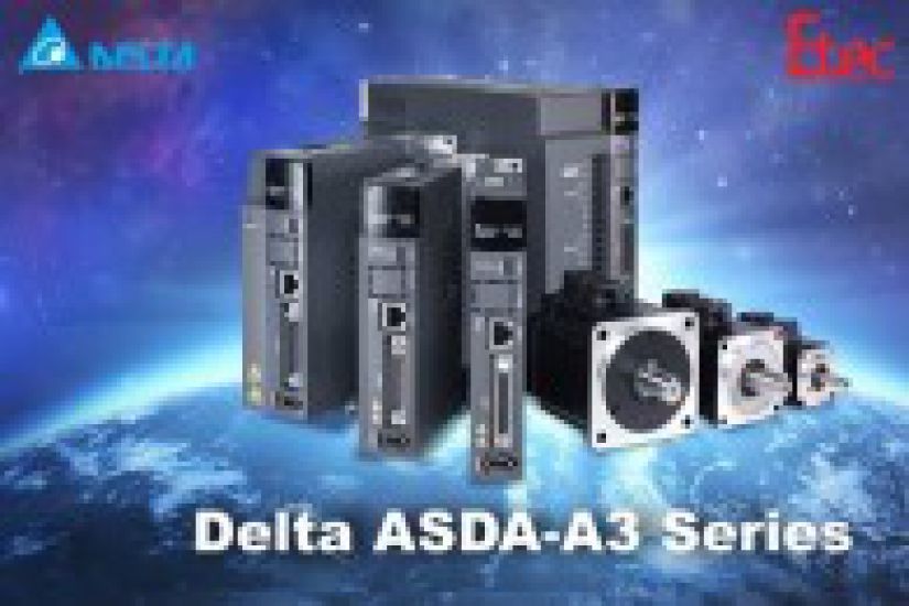 Etec giới thiệu dòng servo ASDA-A3 của Delta